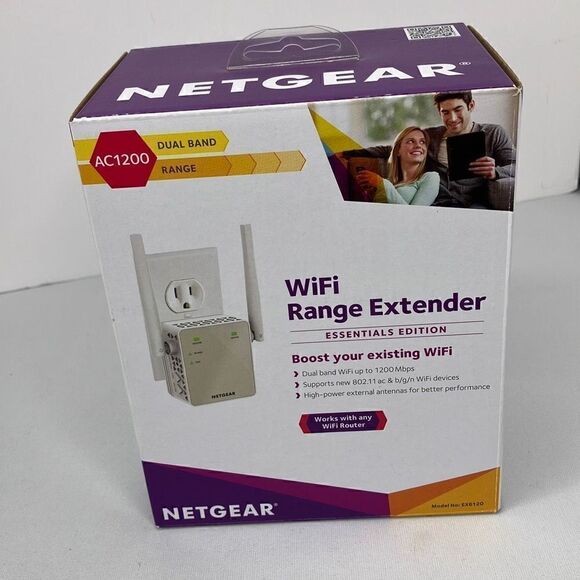 Netgear AC750 Wifi Range Extender With Box - Picture 1 of 14